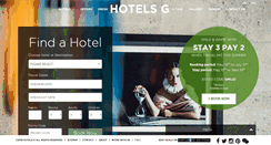 Desktop Screenshot of hotels-g.com